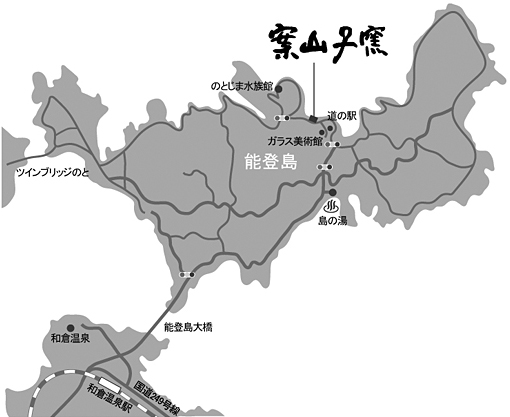 案山子窯地図